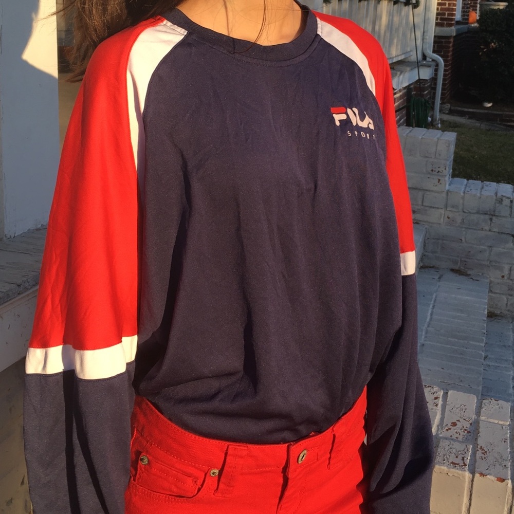 FILA 💙❤️sport long sleeve